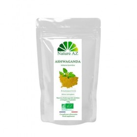 ASHWAGANDA | BIO| Withanolides | Adaptogène | Ayurveda | Stress, Sommeil, Énergie, Bien-Être | sachet poudre 150g | Fabriqué 