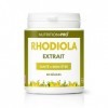 Rhodiola Rosea – 60 Gélules Végétales • Extrait Concentré 1% Salidrosides • Anti-Stress & Anti-Fatigue • Clarté Mentale, Mémo
