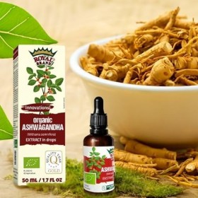 Royal Brand Bio Ashwagandha - extrait en gouttes / 50 ml / 1.7 fl oz