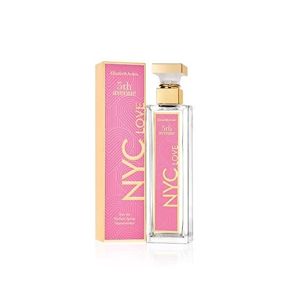 5th Avenue NYC Love - Eau de Parfum Femme - Vaporisateur - Senteur Florale & Musquée - 75 ml