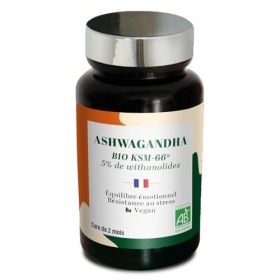 ASHWAGANDHA BIO KSM-66® 5% de Withanolides