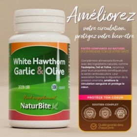 NATURBITE ESPINO BLANCO + AJO + – produit multifonction à large champ d’application, s’intègre facilement dans une routine de