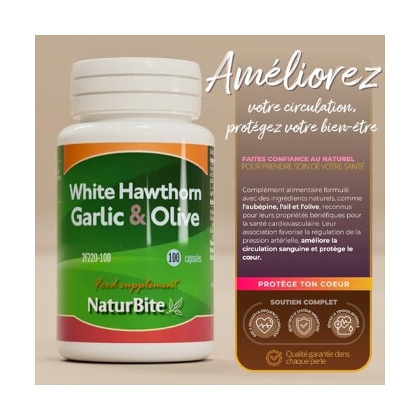 NATURBITE ESPINO BLANCO + AJO + – produit multifonction à large champ d’application, s’intègre facilement dans une routine de