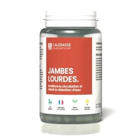 Formule Jambes Lourdes | Circulation Sanguine & Drainage Lymphatique pour Réduction de la Rétention d’eau | Complément Alimen