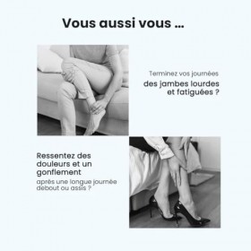 Formule Jambes Lourdes | Circulation Sanguine & Drainage Lymphatique pour Réduction de la Rétention d’eau | Complément Alimen