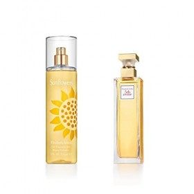 Elizabeth Arden, Duo Parfum et Brume, 5th Avenue, Eau de Parfum 125 ml et Sunflowers, Brume Parfumée 236 ml , Vaporisateur