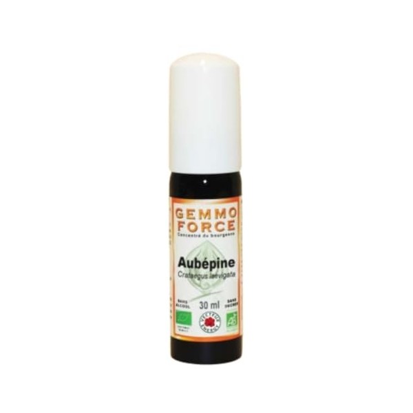 Gemmoforce Aubépine BIO sans alcool spray 30ml Vecteur Energy