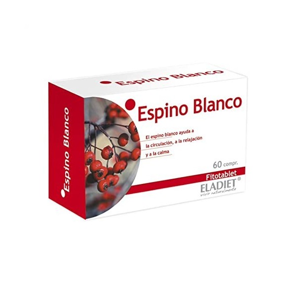 ELADIET FITOTABLET espino blanco 60comp. – convient à ceux qui souhaitent agir durablement sur leur bien-être, préparation en