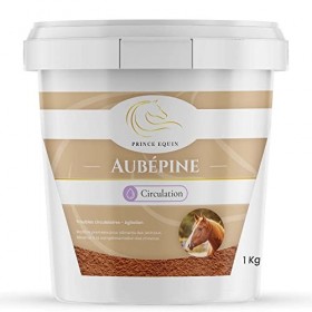 Prince EQUIN - AUBÉPINE - Complément nutritionnel Cheval - Seau 1 kg - Soutient la Circulation - Confort Cardiaque - Relaxati