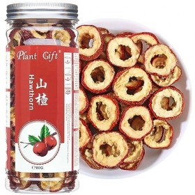 PlantGift Baie daubépine 80 g Herbe médicinale de Chine Shanzha/Aubépine séchée en vrac séchée, baies daubépine