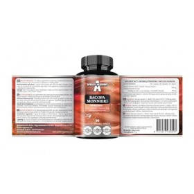 Bacopa Monnieri Extract 500mg, High Strength Brahmi Extract 50% Bacosides , 90 Vegan Capsules, 3 Months Supply, Herbal Suppl