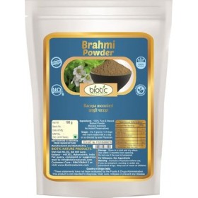Brahmi Poudre – Bacopa Monnieri – Brahmi Churna pour manger, cheveux – 100 g