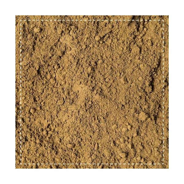 Tulsi Powder Organic 250g - Basilic indien - Ocimum Tenuiflorum - Basilic royal - Végétalien - Mis en bouteille et contrôlé e
