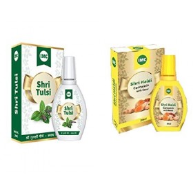 VEHLAN Imc Shri Tulsi & Shri Haldi – Combo de 2