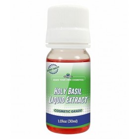 MYOC Holy Basil Tulsi Extrait liquide | Ingredient botanique de qualité cosmétique | Non édible | Extrait dherbes pour soi Ba...