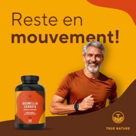 Boswellia Serrata | 2.000mg - 240 Gélules - 85% dAcide Boswellique - Bien-être, Articulation - Encens Indien - Ayurveda, Veg