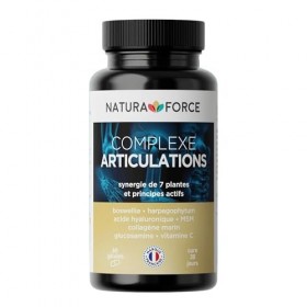 Complexe Articulations - 7 plantes et principes actifs hautement titrés - la santé articulaire - Soulagement des symptômes de...