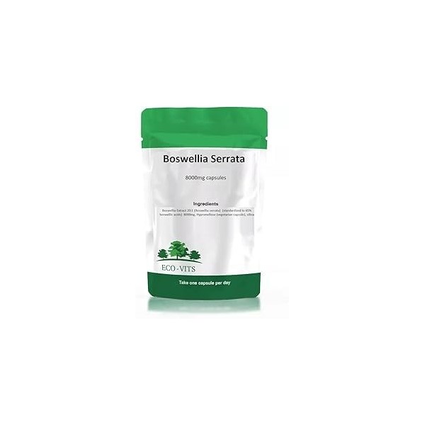 ECO-VITS ECO-VITS Boswellia Serrata Lot de 240 gélules 8000 mg