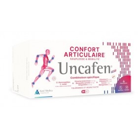 Uncafen - Probiotiques - Souplesse & Mobilité articulaire - Formule innovante à base de plantes Uncaria - Complément alimen