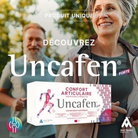 Uncafen - Probiotiques - Souplesse & Mobilité articulaire - Formule innovante à base de plantes Uncaria - Complément alimen
