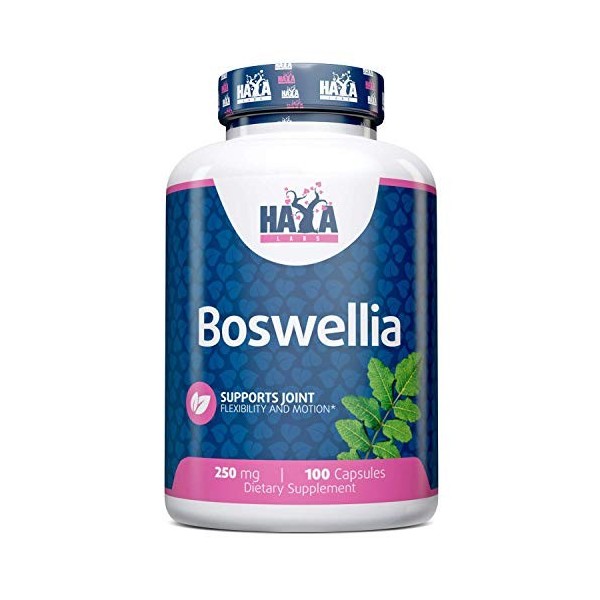 Haya Labs Boswellia 250mg 100 capsules