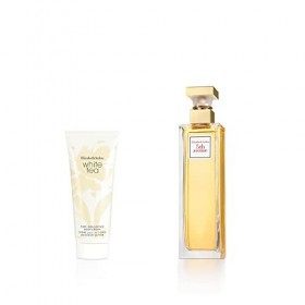 Elizabeth Arden 5th Avenue, Eau de Parfum Vaporisateur pour Femme et White Tea Crème pour les Mains Hydratante, Senteur Flora