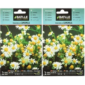 Graines aromatiques de Batlle - Camomille Camomila 1g Lot de 2 Camomille