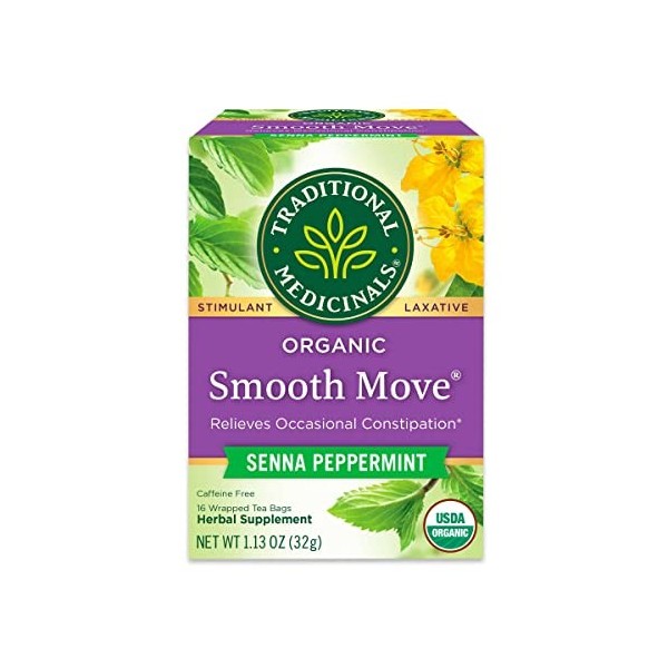 Smooth Move Chamomile Tea Traditional Medicinals 16 Tea Bag by Traditional Medicinals