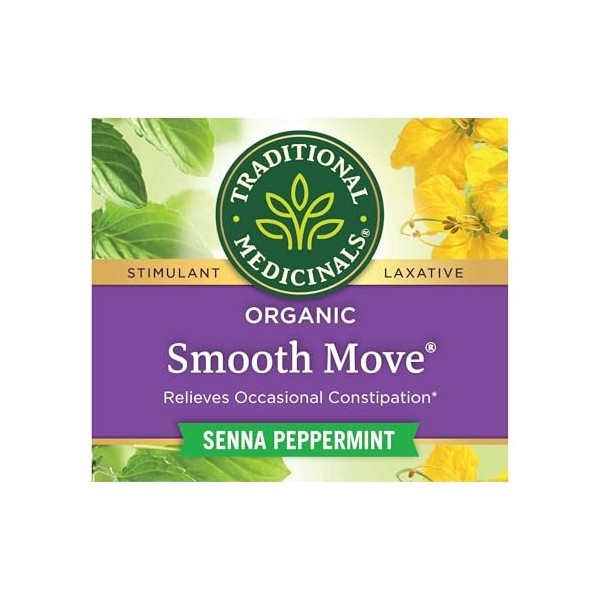 Smooth Move Chamomile Tea Traditional Medicinals 16 Tea Bag by Traditional Medicinals