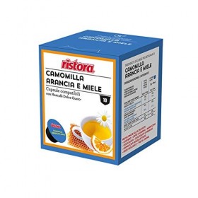 10 capsules Camomille orange et miel dans compatibles Sweet GUSTO* Ristora