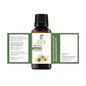 Roman Chamomile Oil Anthemis Nobilis Syn Chamaemelum Nobile Essential Oil 100% Pure Natural Undiluted Uncut Therapeutic Gra C...