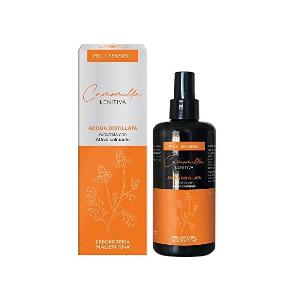 Erboristeria Magentina Eau distillée Camomille apaisante 200 ml