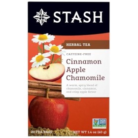 Stash Premium Herbal Tea Cinnamon Apple Chamomile -- 20 Tea Bags