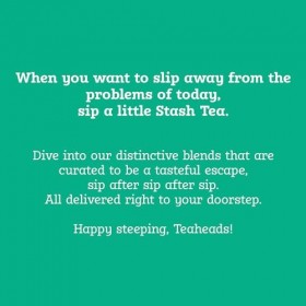 Stash Premium Herbal Tea Cinnamon Apple Chamomile -- 20 Tea Bags