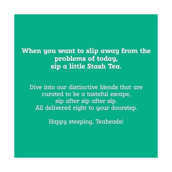 Stash Premium Herbal Tea Cinnamon Apple Chamomile -- 20 Tea Bags