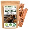 Bâtons de Cannelle Cassia 100g - Épice Naturelle pour une Cuisine Gourmande - Sachet Fraîcheur - Sublimez Vos Plats Sucrés et