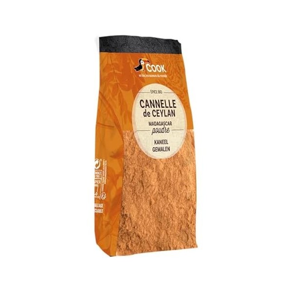 Cook - Cannelle de Ceylan en poudre 500g - unité