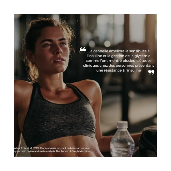 Cannelle – 500 mg – 60 Gélules – Complément Naturel pour Glycémie, Digestion & Vitalité