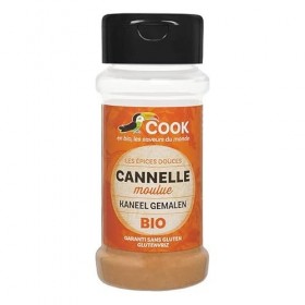 CANNELLE POUDRE BIO 35G, COOK, UNITÉ