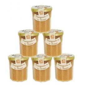Lot de 6 teurgoules à la cannelle ferme de la chouquerie - Pot de 280g - Produits-Normandie