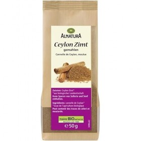 Épice Bio de Cannelle de Ceylan Premium 50g - Saveur Pure et Naturelle - Idéale pour Votre Bien-Être! - Le Lot De 4