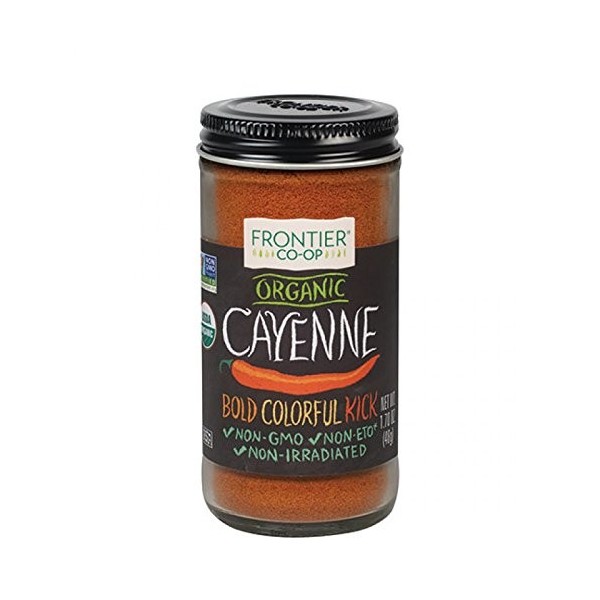 Frontier Herb Cayenne Ground 1x1.76 Oz 