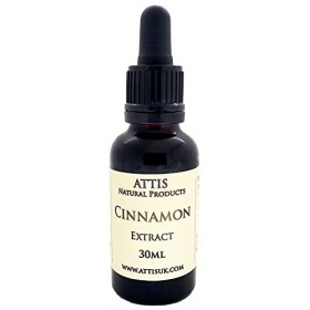 ATTIS Extrait de cannelle fait main 30 ml | Tous les ingrédients naturels