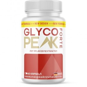 Glyco Peak Forte Capsules | formule spécialement développée | approvisionnement pour 1 mois | 60 gélules