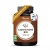Lions Mane Champignon BIO 2000mg - 180 Gélules Vegan avec Poivre Noir - Extrait Concentré 30:1 Crinière de Lion Hericium Erin