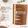 Complexe de 8 Champignons 1200 mg | Mushroom Supplement | Lions Mane, Chaga, Cordyceps, Reishi, Shiitake, Maitake, Shaggy Man
