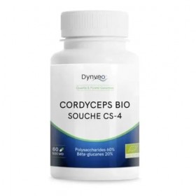 Cordyceps Sinensis Bio - Champignon vegan issu de fermentation végétale - Extrait concentré 60% polysaccharides & 20% bêta-gl