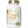 Lions Mane Bio – Gélules Criniere de Lion Haute Puissance 16,000mg – Extrait 25:1 Ultra-Concentré avec BioPerine® – Riche en 