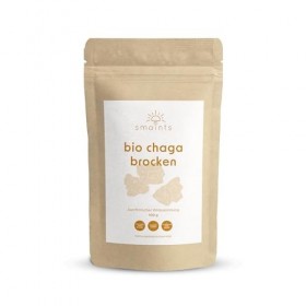 Morceaux de champignons Chaga bio - Collection sauvage de Finlande - Pour thé Chaga de qualité biologique - Naturel, non trai