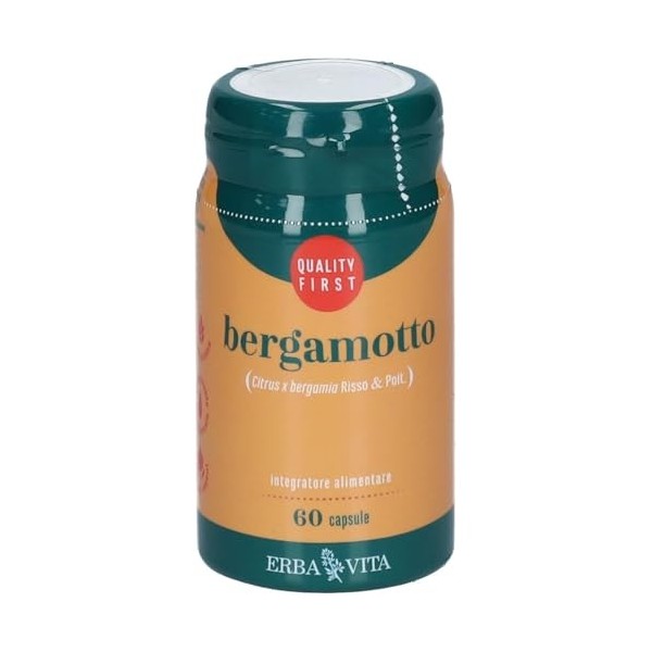 Erba Vita Bergamotto Integratore Alimentare 60 Capsule